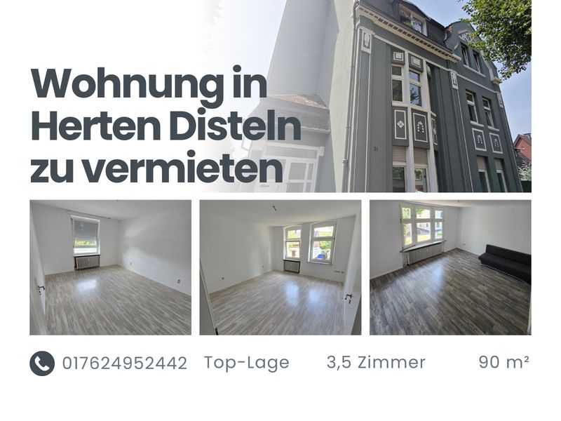 Wohnen mit Charakter: 3,5-Zimmer-Wohnung in Herten